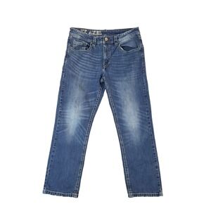 TK Axel jeans men's 34x30 regular fit straight blue stretch denim pants